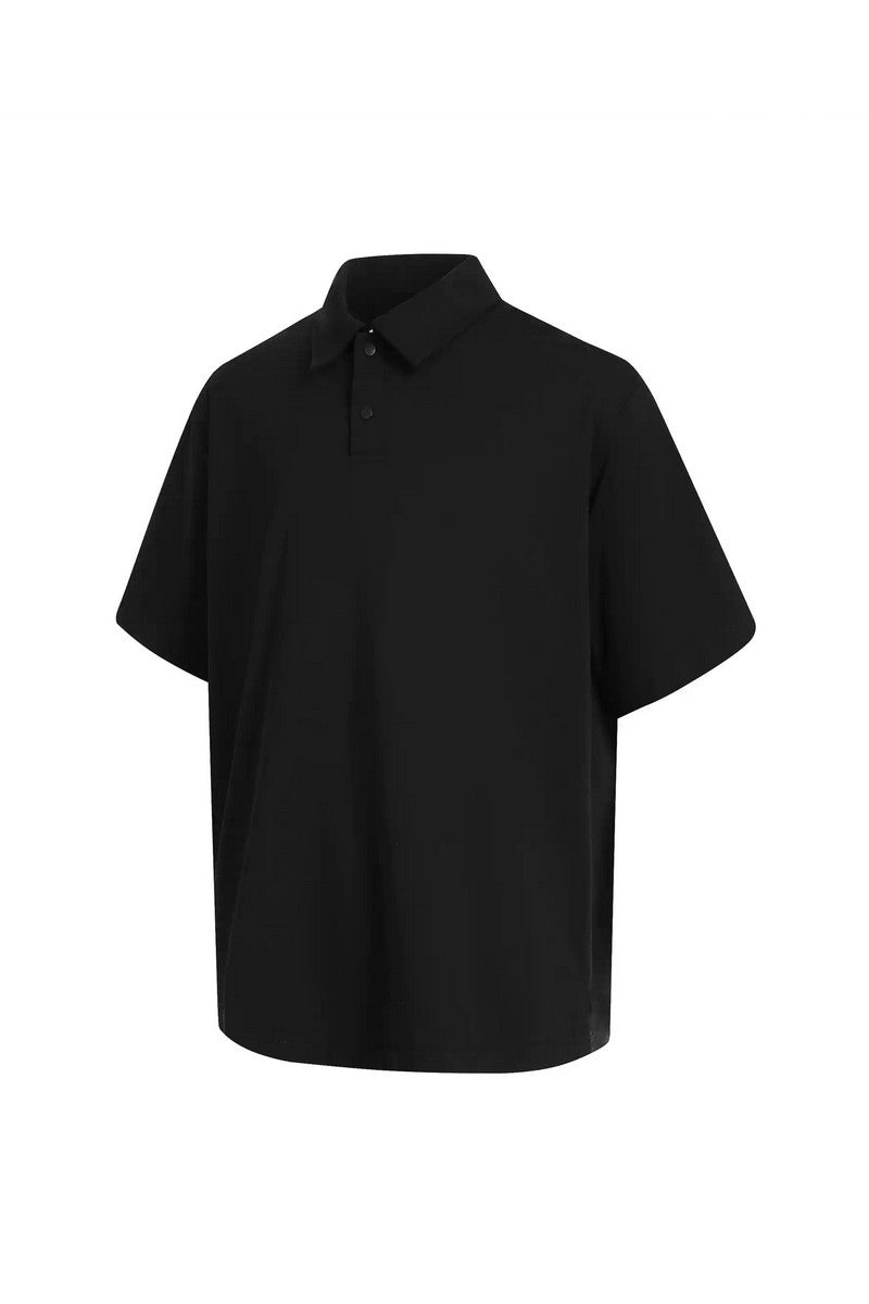 Heavyweight Basic Collar Polo Shirt