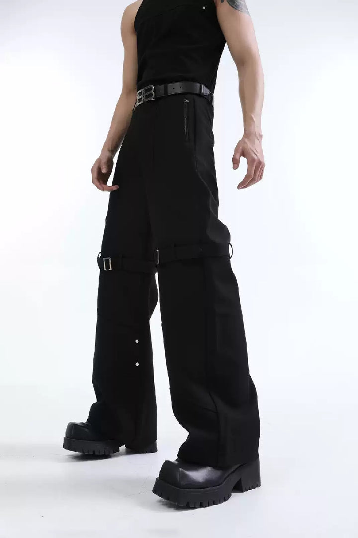 Tied Waist Casual Pants