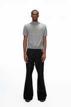 Rhinestone Flare Dress Pants