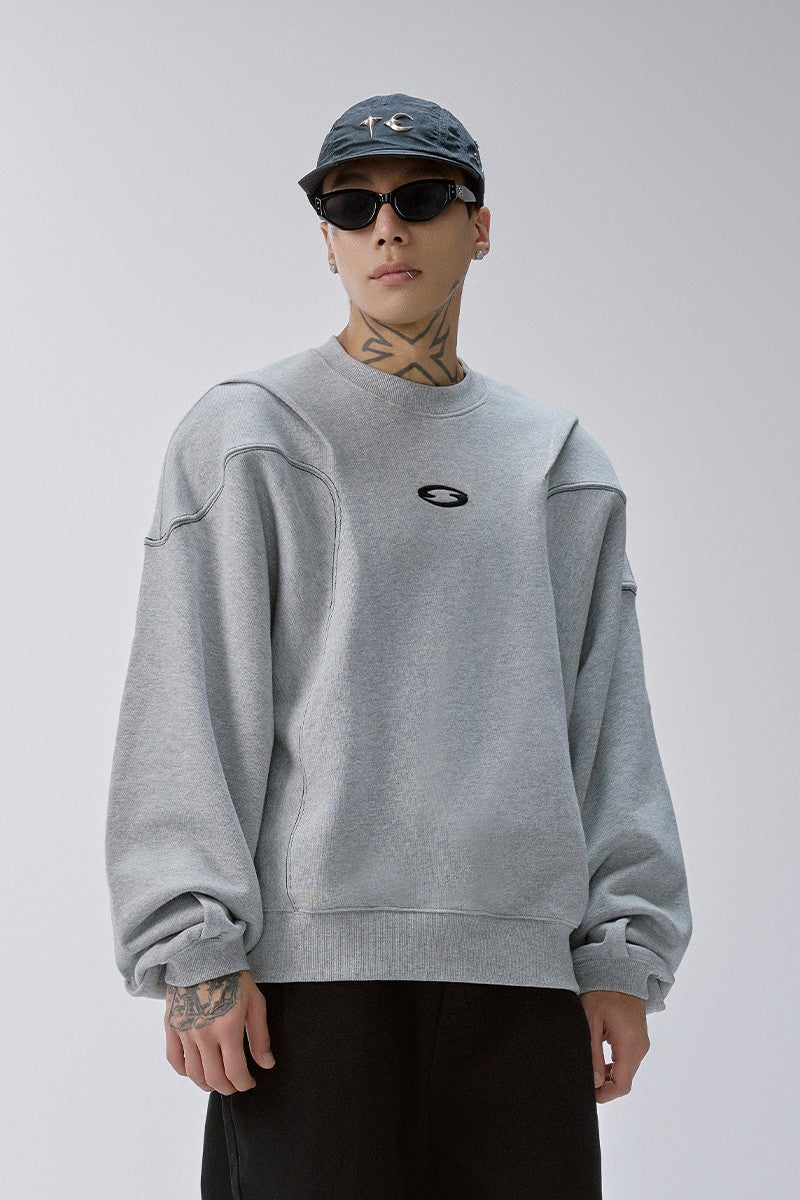 Embroidered Logo Heavyweight Sweatshirt