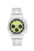 Iced Rainbow Link Watch