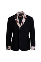 Cow Print Layered Blazer
