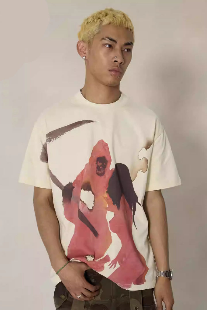 Burning Scythe Graphic Tee