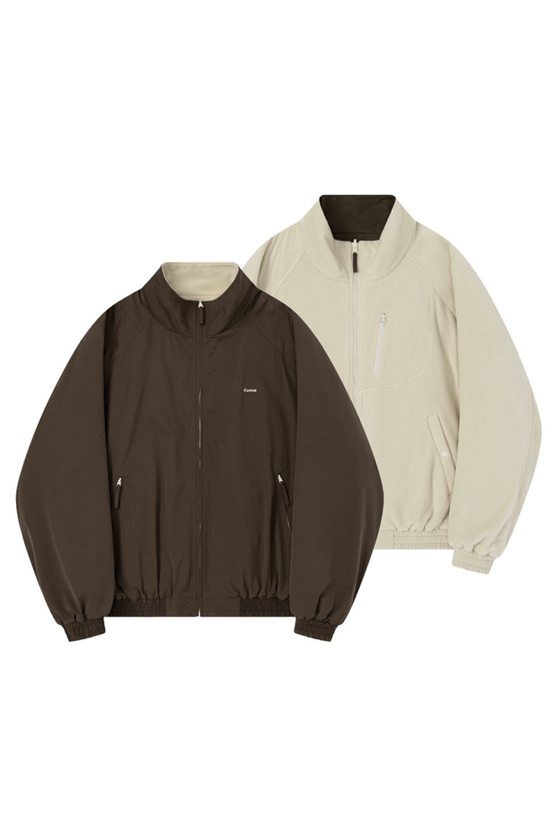 Reversible Fleece Utility Jacket