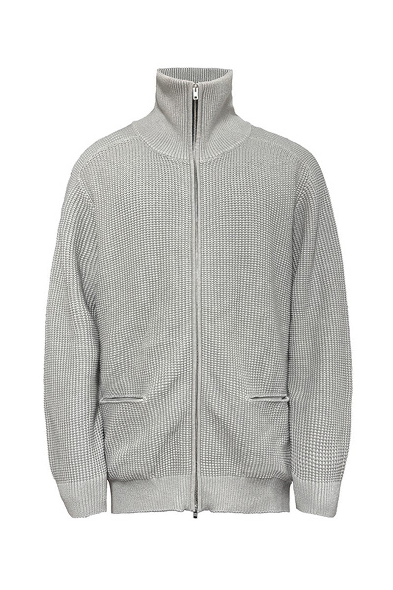 Heavyweight Zip Turtleneck Sweater