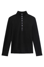 Thermal Fitted Henley Long Sleeve Tee