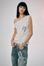 Clover Pearl Off Shoulder Top