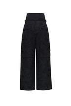 Detachable Double Waist Multi Pocket Cargo Pants