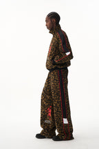 Leopard Print Relaxed Fit Jacket