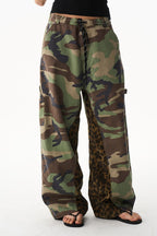 Camo Leopard Workwear Pants