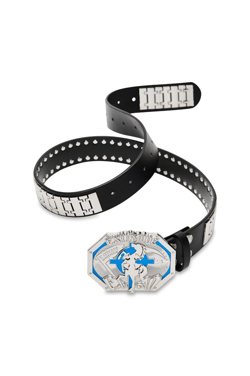 Dial Crosshorse Buckle Belt