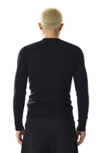 Textured Long Sleeve Tee