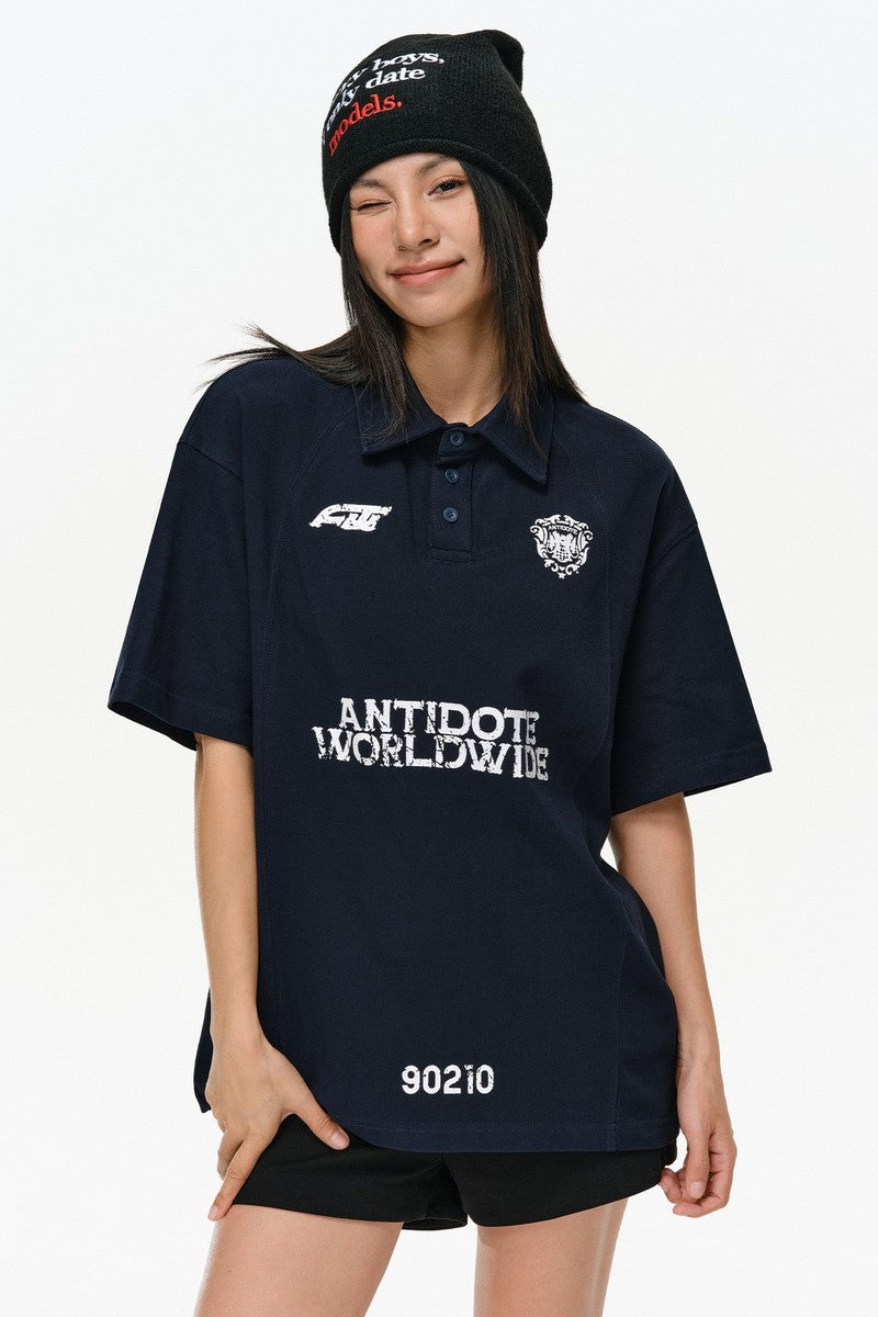 Vintage Sports Patch Polo