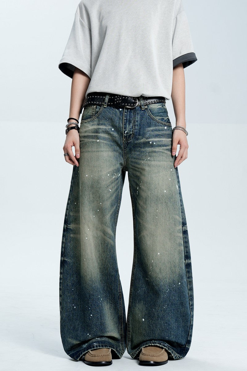 Paint Splatter Blade Jeans