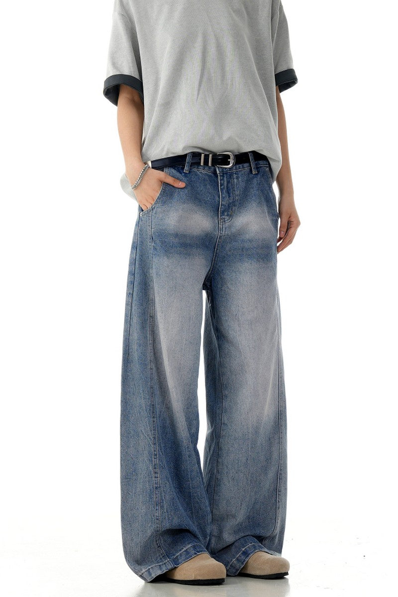 Deconstructed Blue Jeans