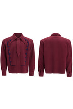 Double Breasted Woven Shirt Jacket