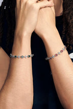 Snowflake Zircon Tennis Bracelet
