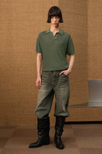 Polo Knit Tee