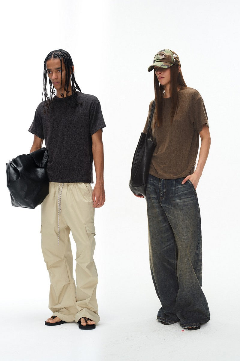 Dropped Shoulder Stretch Tee