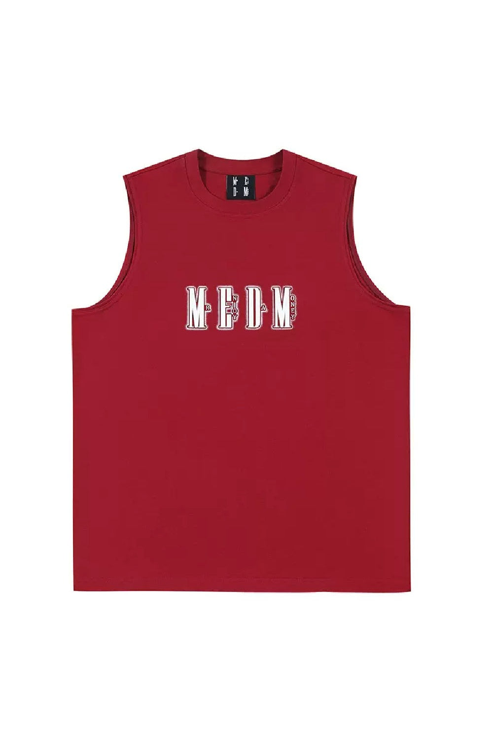 Thick Print Vintage Tank Top