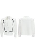 Double Breasted Woven Shirt Jacket