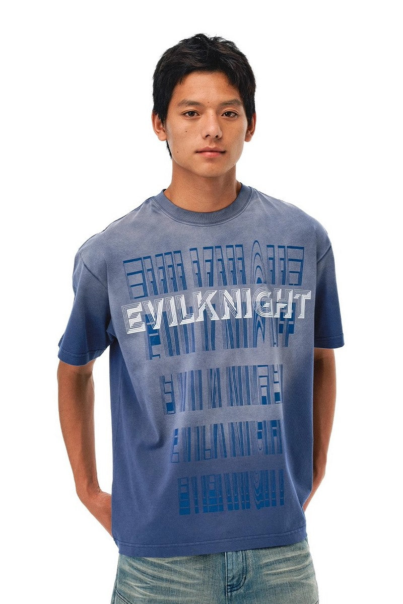 Vintage Washed Allover Print Tee