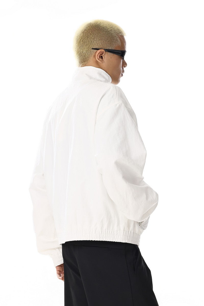 Short Mock Neck Jacket