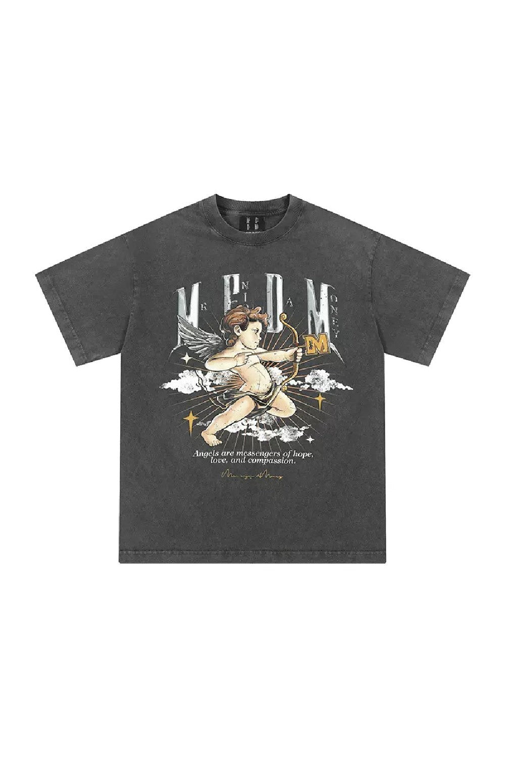 Angel Series Washed Hand-Painted Tee