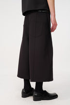 Pleated Capri Dress Pants