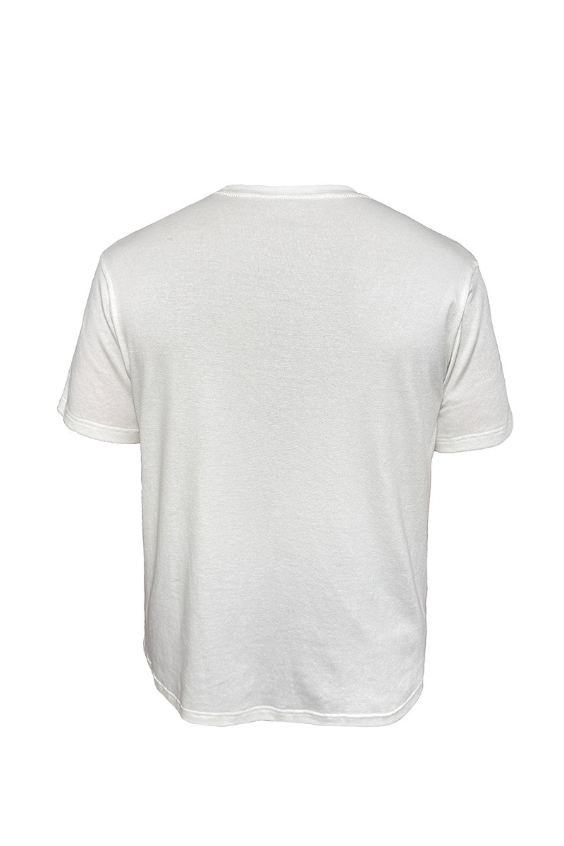 Floral Tencel Wool Tee