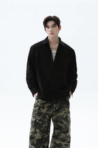 Washed Cotton Minimal Shirt