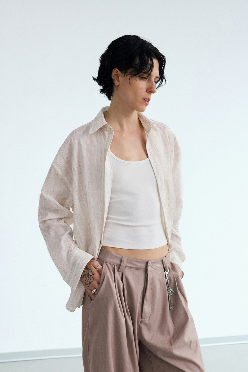 Striped Oversized Shirt