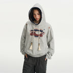 Floral Patchwork Hoodie