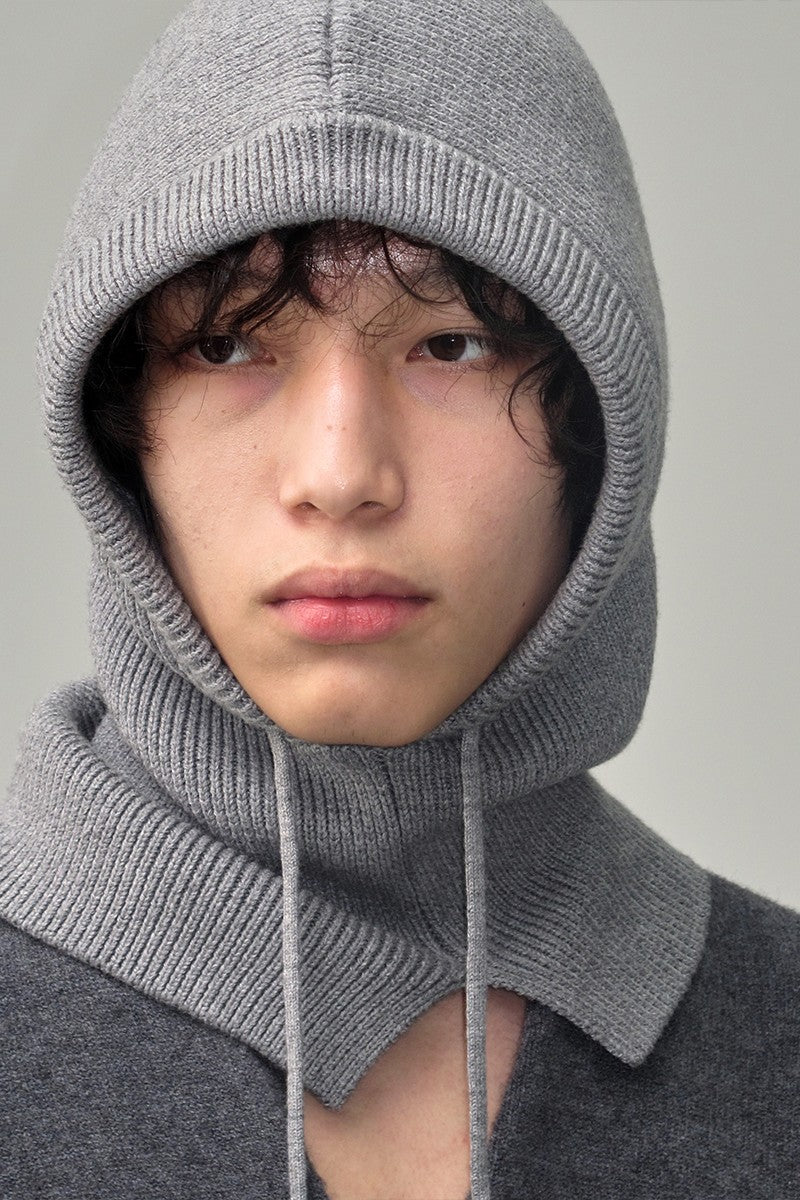 Drawstring Fleece Balaclava Hat