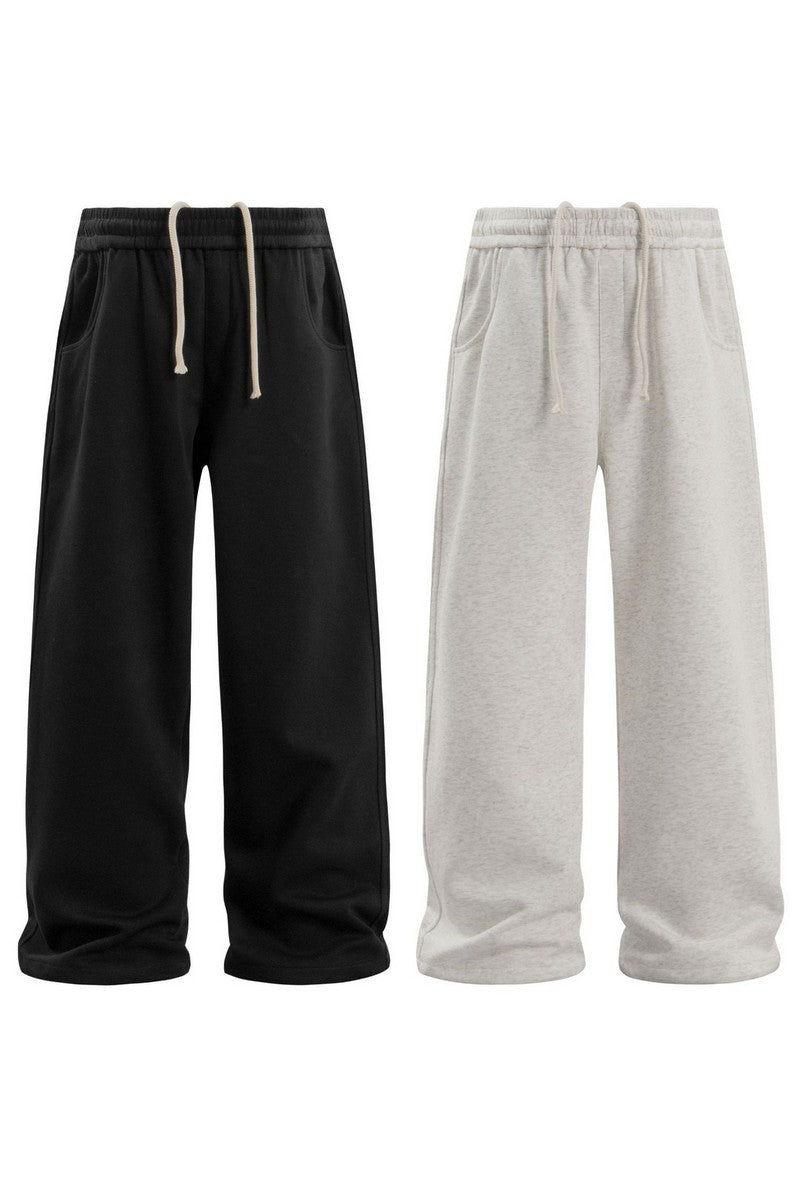 Plain Blade Fit Sweatpants