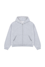 Boxy Heavyweight Zip-Up Hoodie