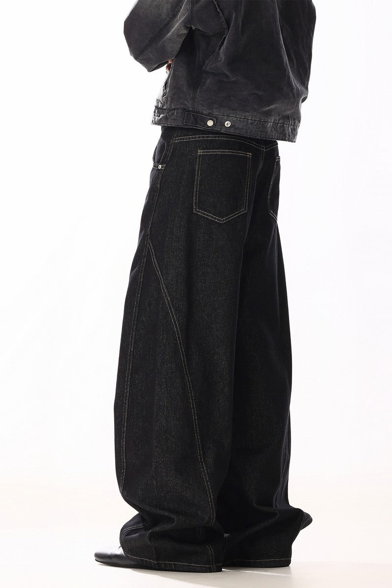 Raw Button Fly Jeans