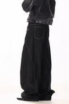 Raw Button Fly Jeans