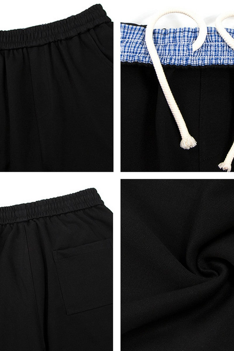 Plain Blade Fit Sweatpants