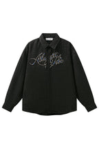Beaded Embroidered Shirt Jacket