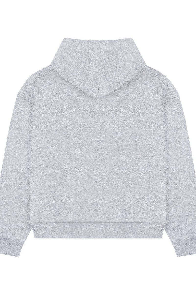 Boxy Zip Air Layer Hoodie