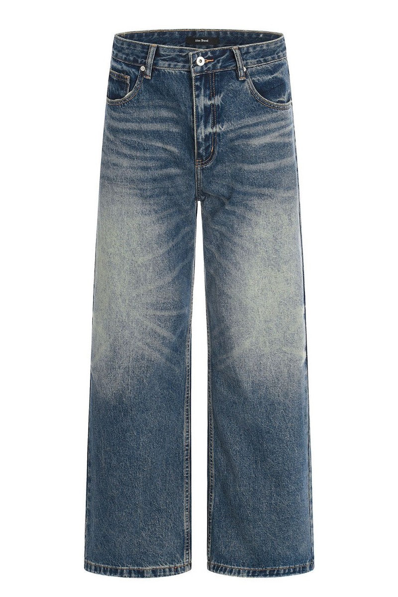 Whisker Wash Jeans