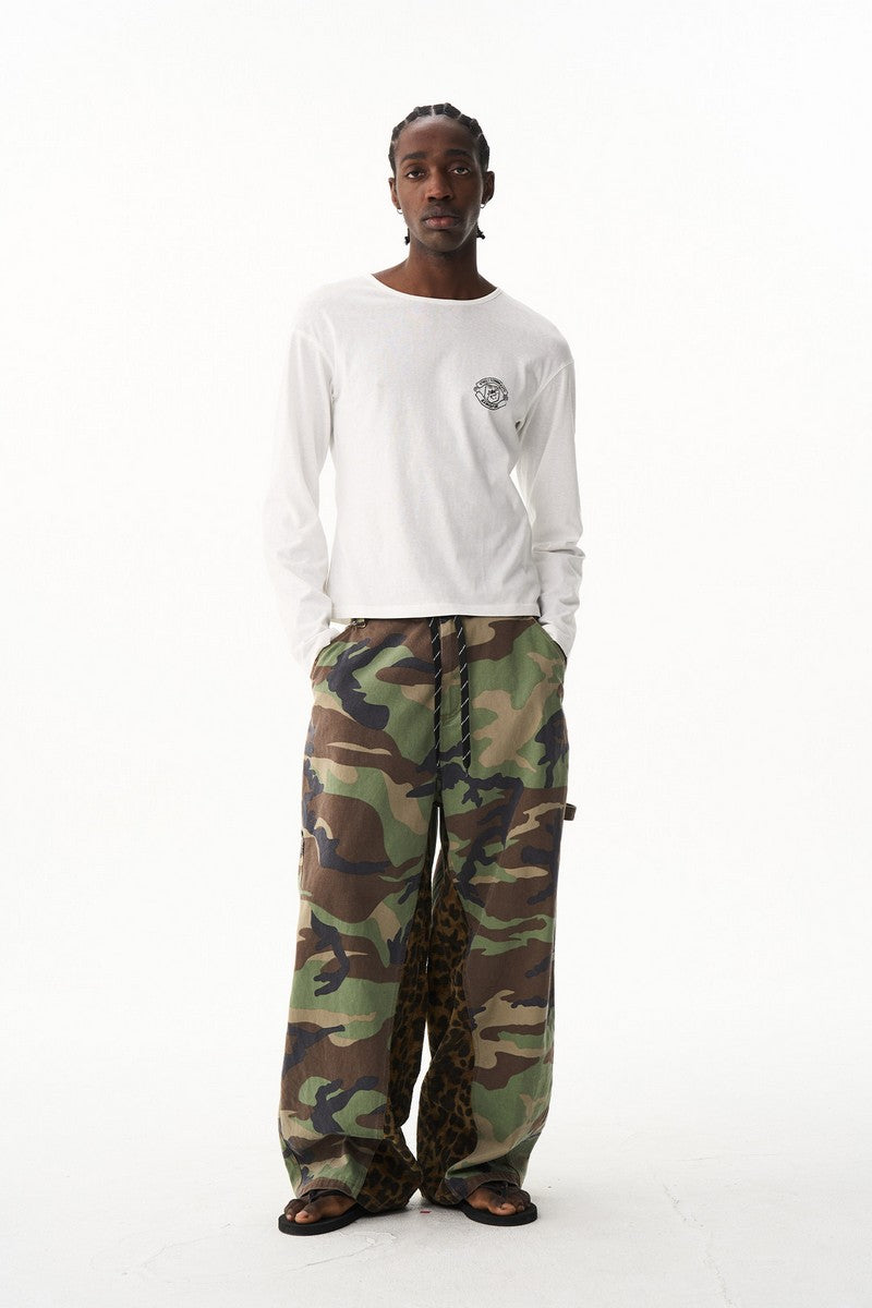 Camo Leopard Workwear Pants
