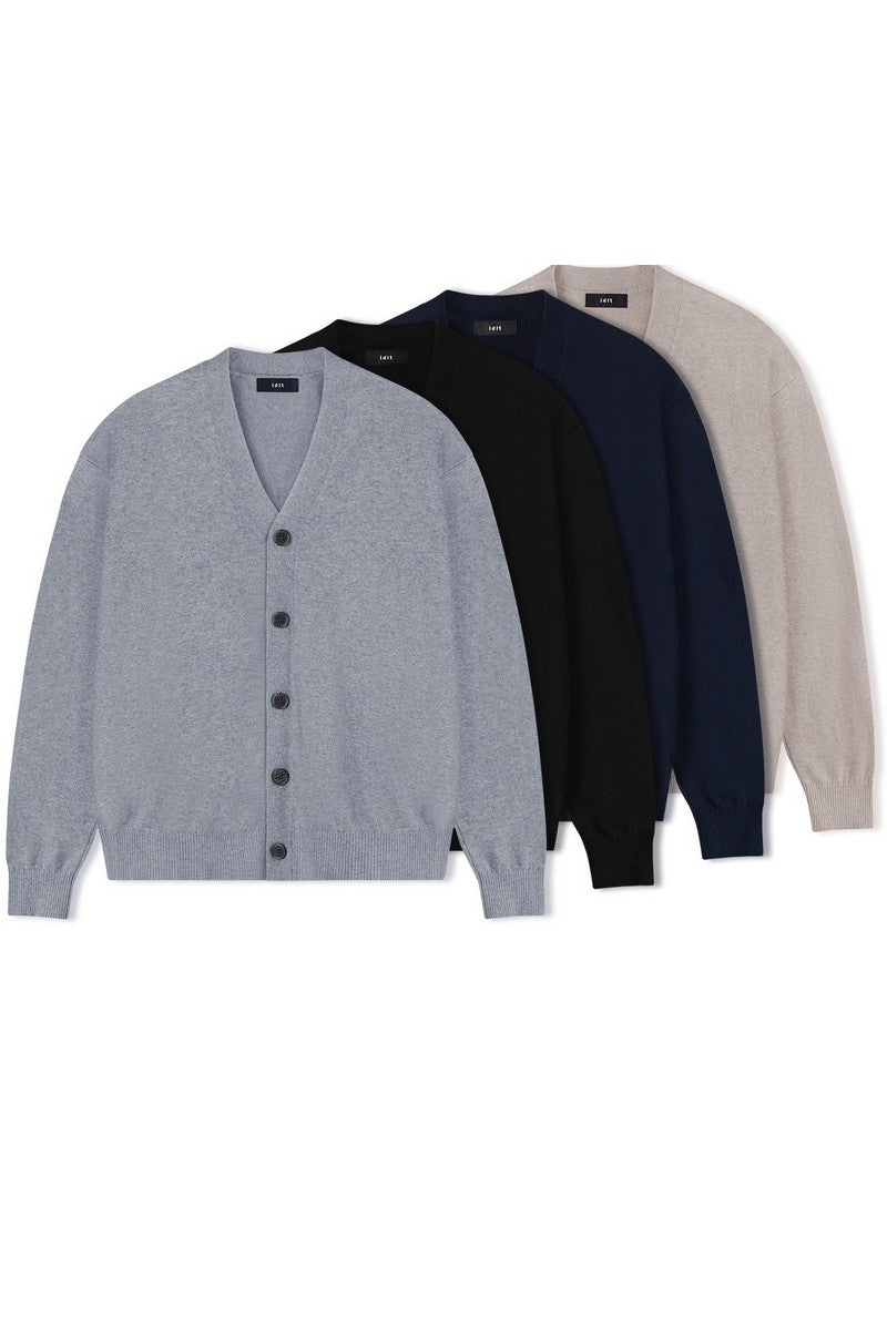 Cashmere Blend V-Neck Cardigan