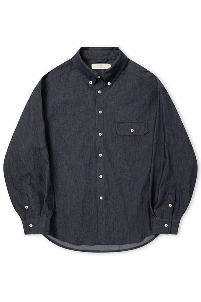 Washed Japanese Denim Shirt