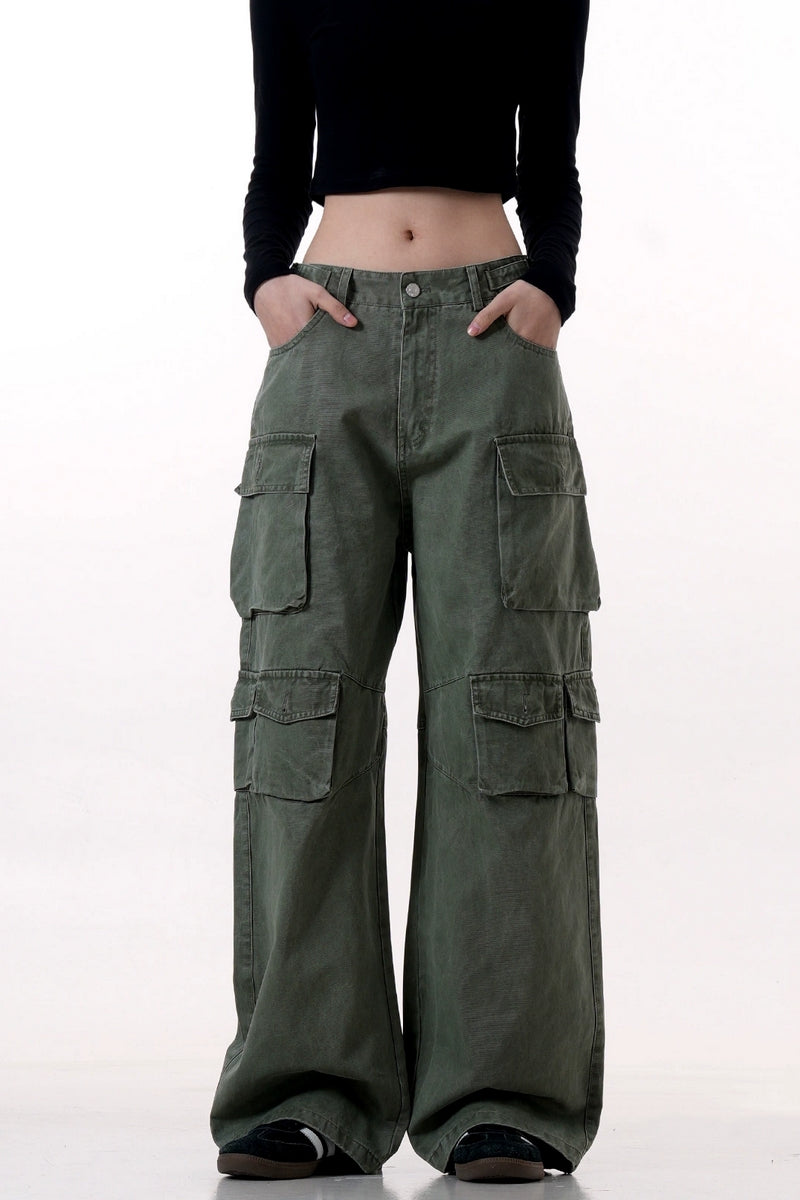 Streetwear Multi-Pocket Cargo Pants – Copping Zone