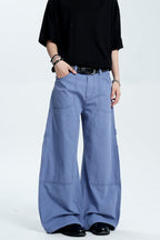 French Blue Workwear Pants