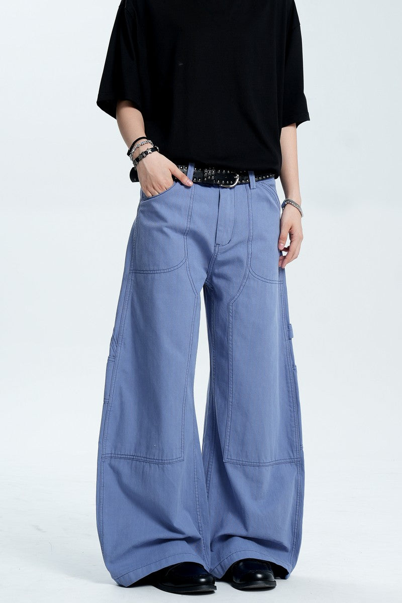 French Blue Workwear Pants