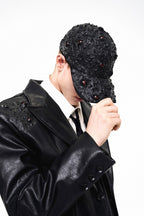 Molten Texture Black Baseball Cap