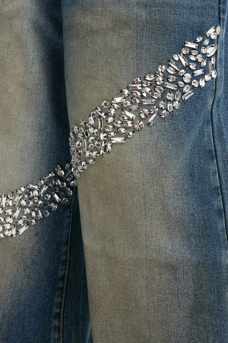 Rhinestone Jeans